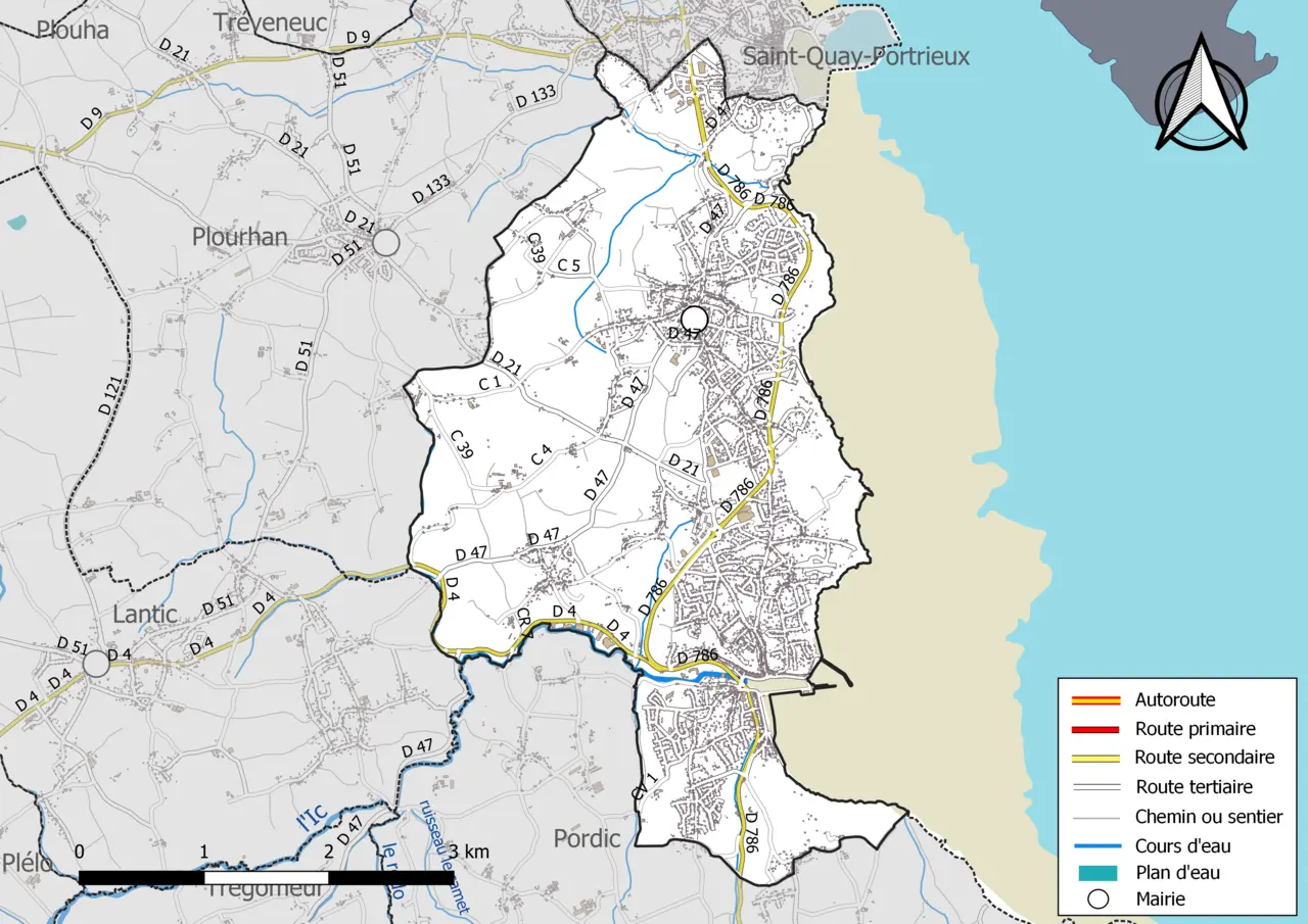 22055-Binic-Étables-sur-Mer-Routes-Hydro