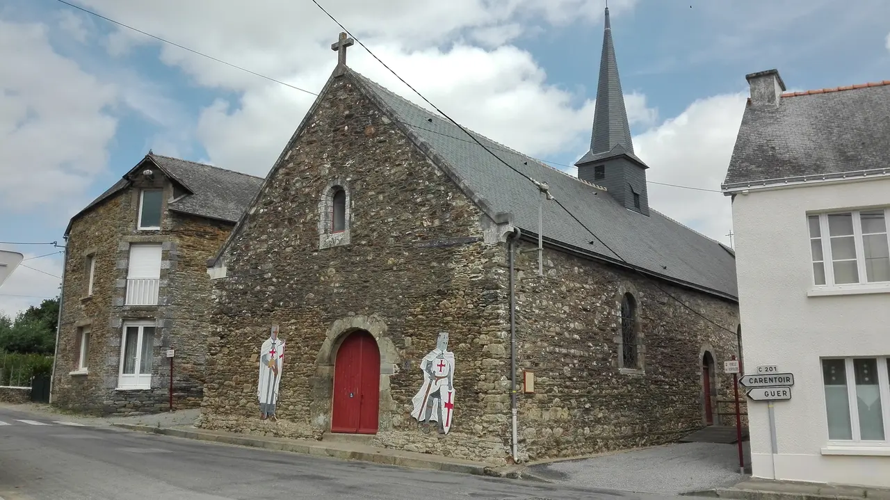 Chapelle templière de Carentoir (56) FRANCE