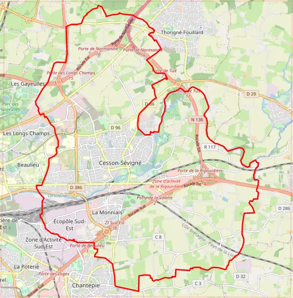 Cesson-Sévigné OSM 01