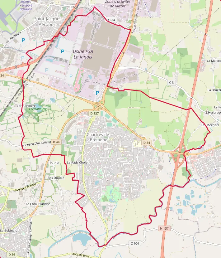 Chartres-de-Bretagne OSM 01