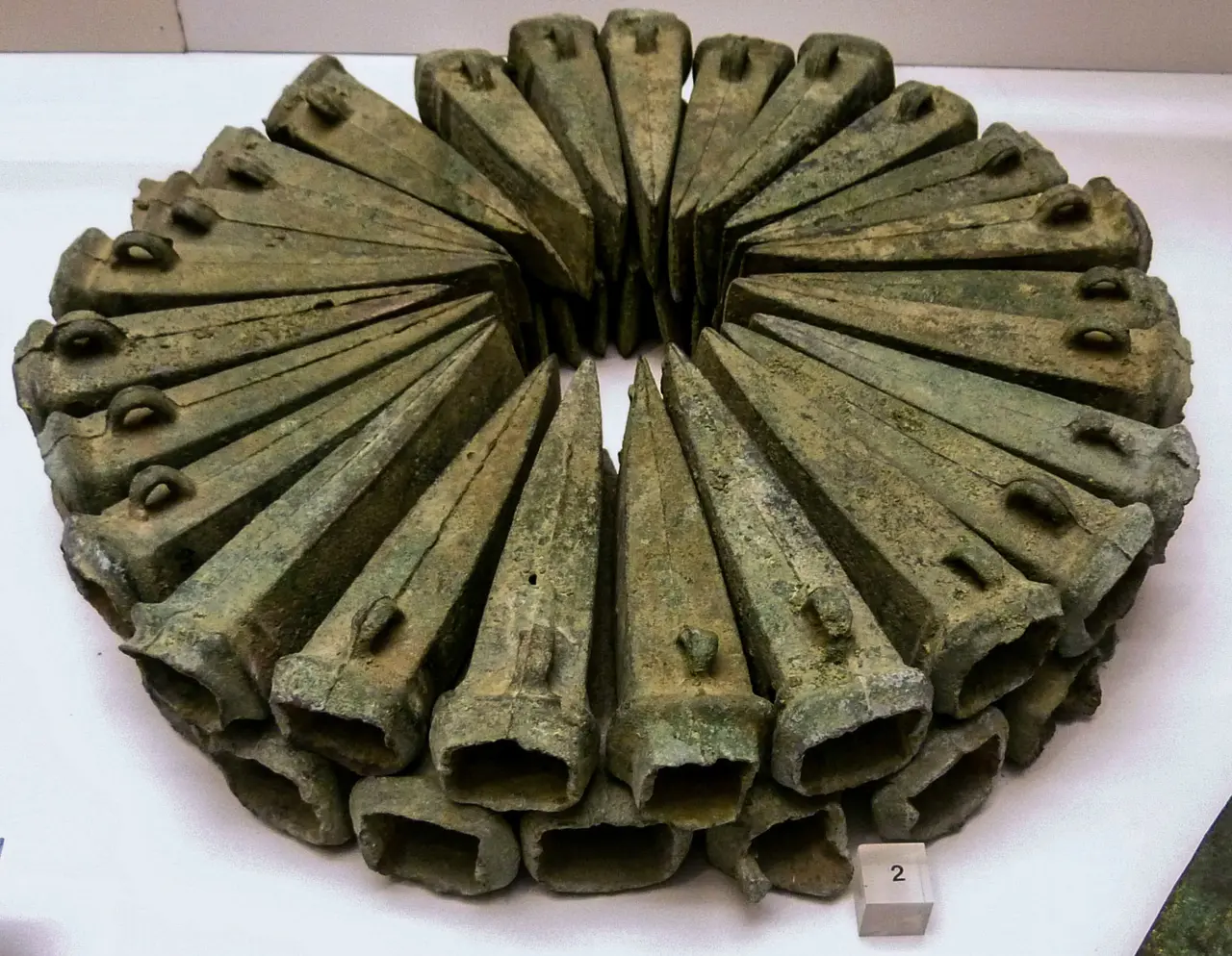118 Musée préhistoire Carnac Haches à douille Cléguérec