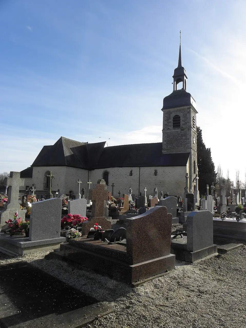 Domloup (35) Église Saint-Loup Extérieur 01