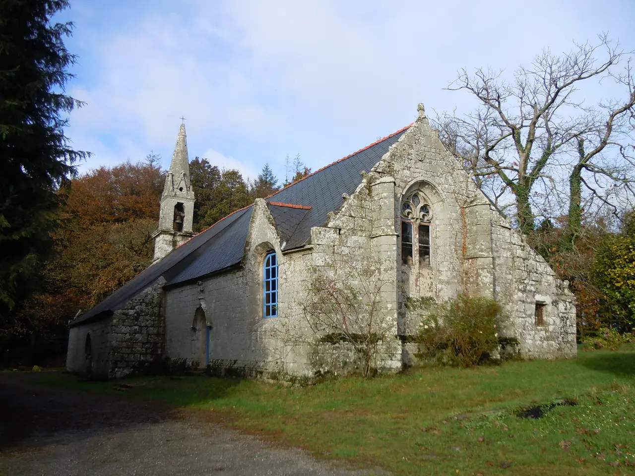 Ploërdut chapelle de Lochrist chevet
