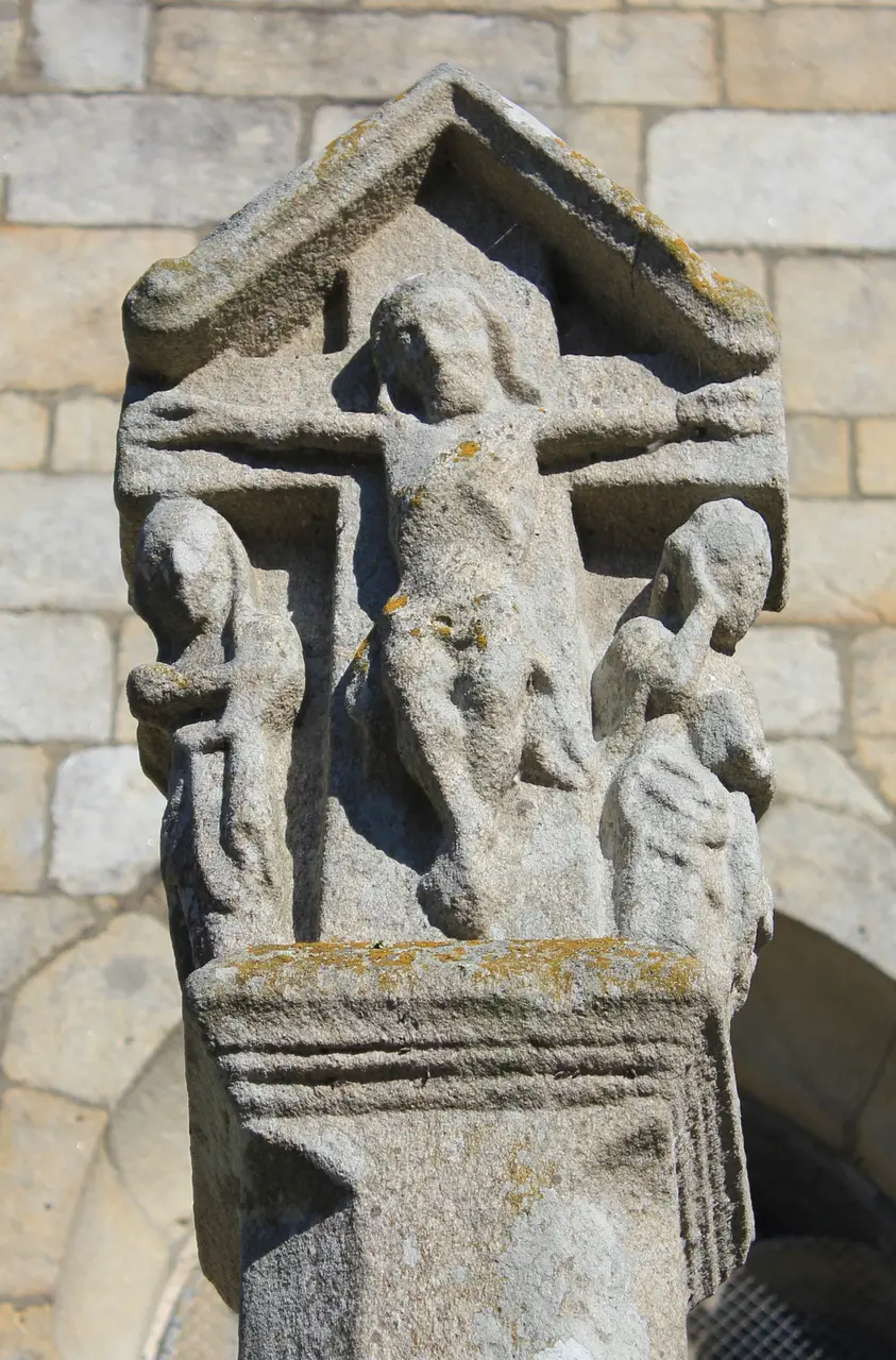 Croix de cimetière (Moustoir-Ac) 4459