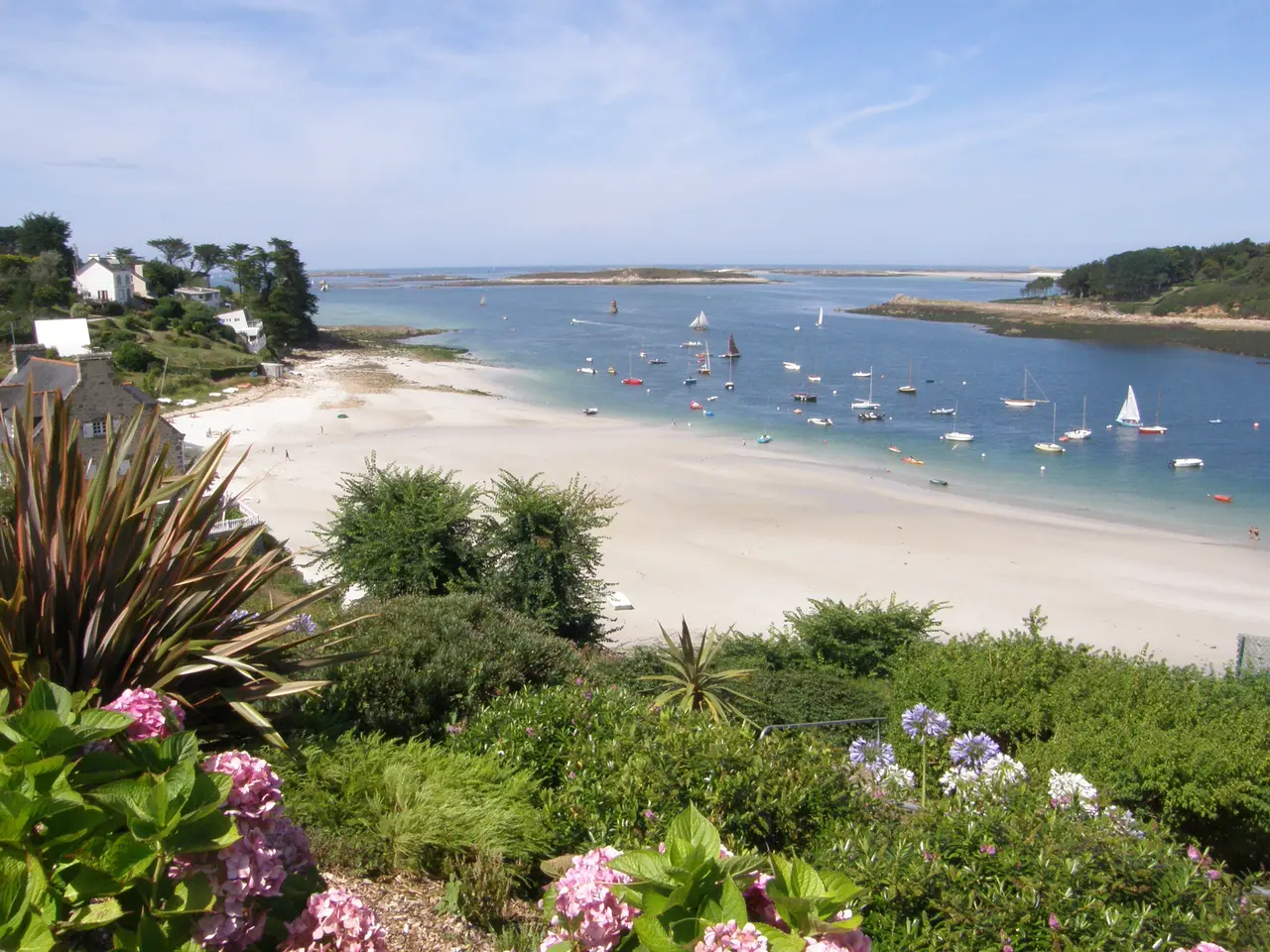 Saint-Pabu. Finistère. L'Aber Benoît