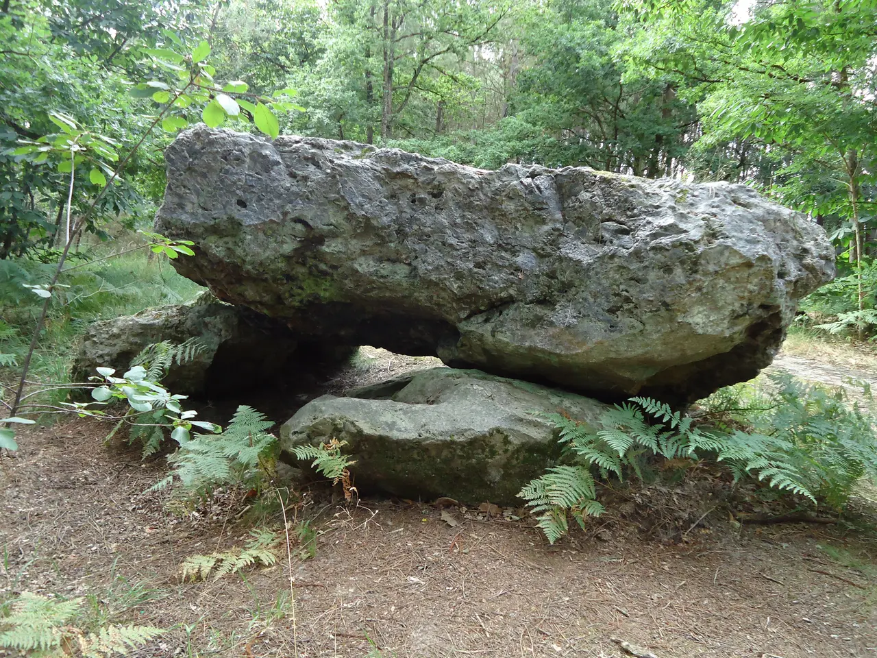 Parigné-le-Pôlin - Dolmen dit 'la Pierre Couverte'