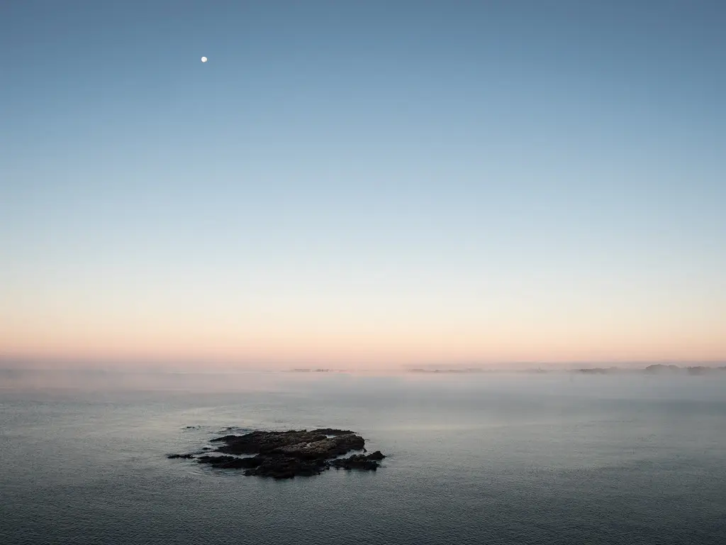 From Pen-Lan Point at High Tide - Sept. 24, 2021