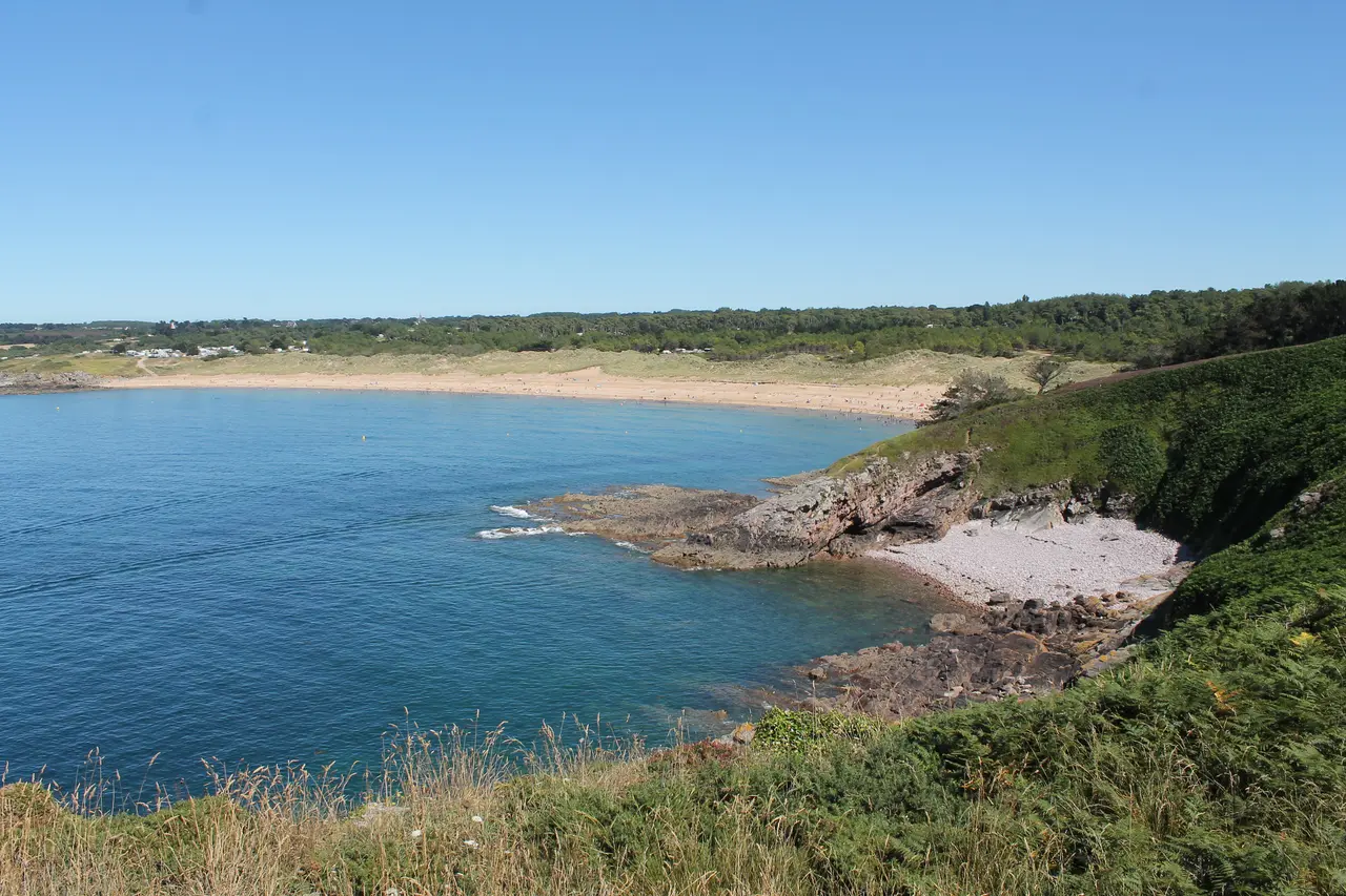 Fréhel - Pléhérel Plage (vue sur les plages)