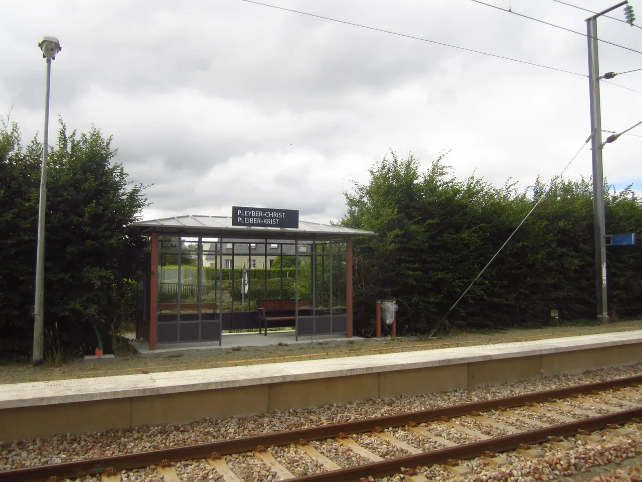 Gare de Pleyber-Christ, Finistère 01