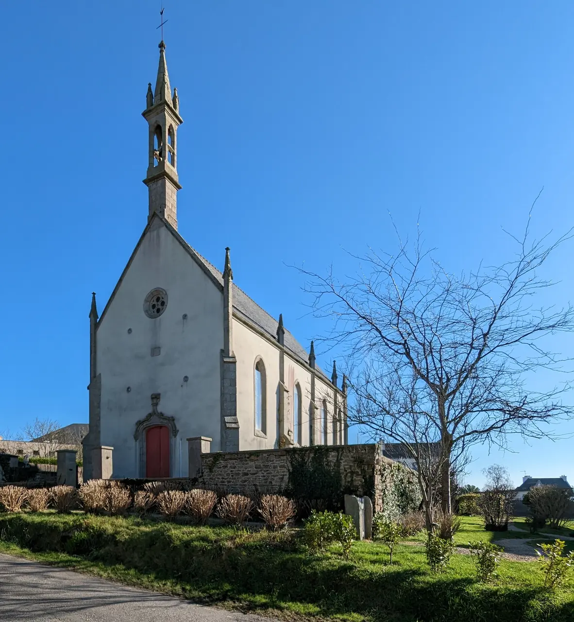 Plouider - Rue de la Chapelle - Chapelle Notre-Dame des Malades 02
