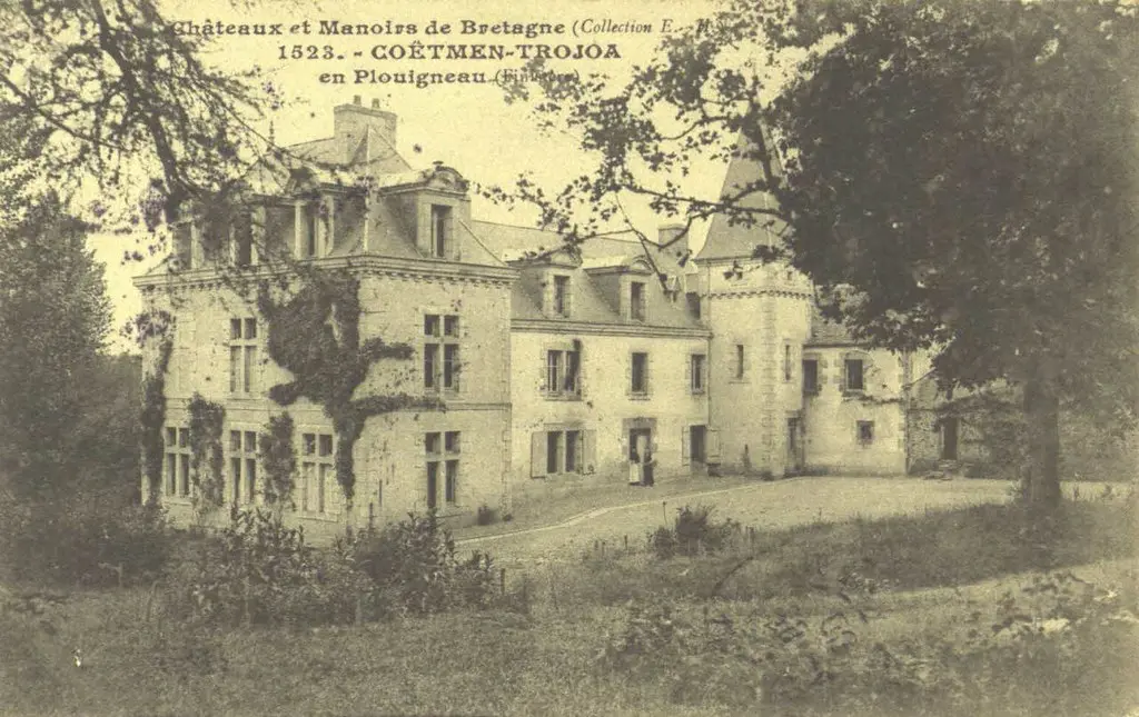 Recueil de cartes postales sur la Bretagne - Coëtmen-Trojoa en Plouigneau (Finistère)