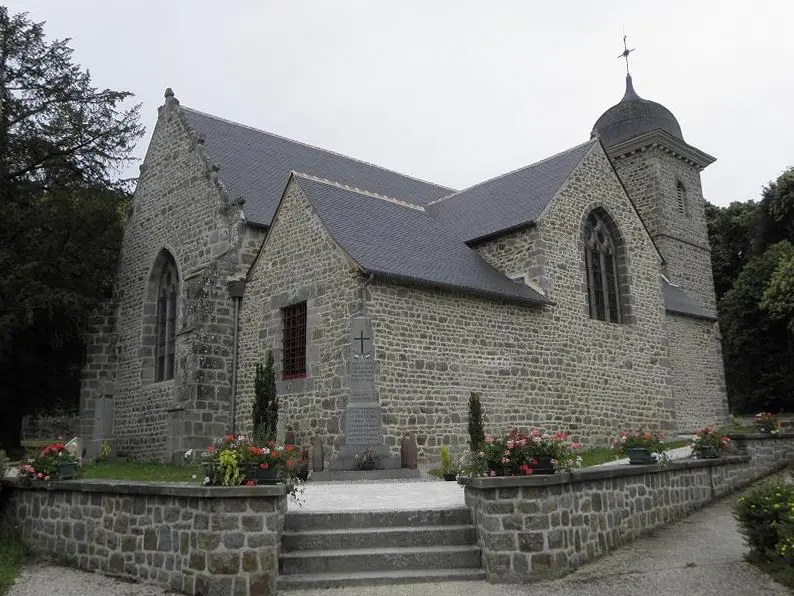 Saint-Brieuc-des-Iffs (35) Église Saint-Brieuc - Extérieur - 10