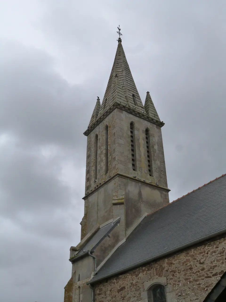 Clocher de l'église de Saint-Carreuc