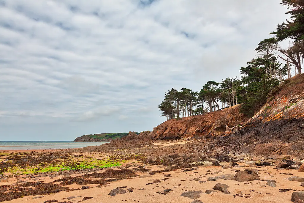 Rugged Saint-Malo Beach