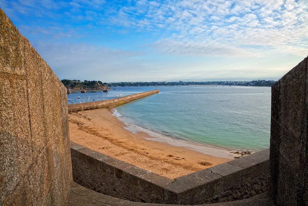 Saint-Malo Beach Walls