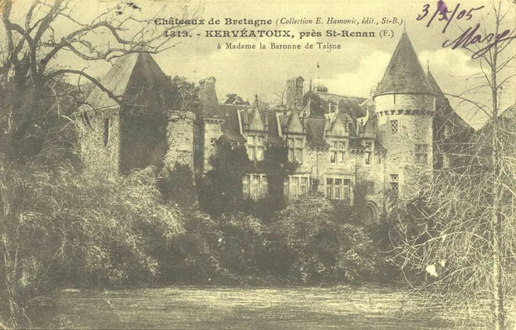 Recueil de cartes postales sur la Bretagne - Kervéatoux, près de Saint-Renan