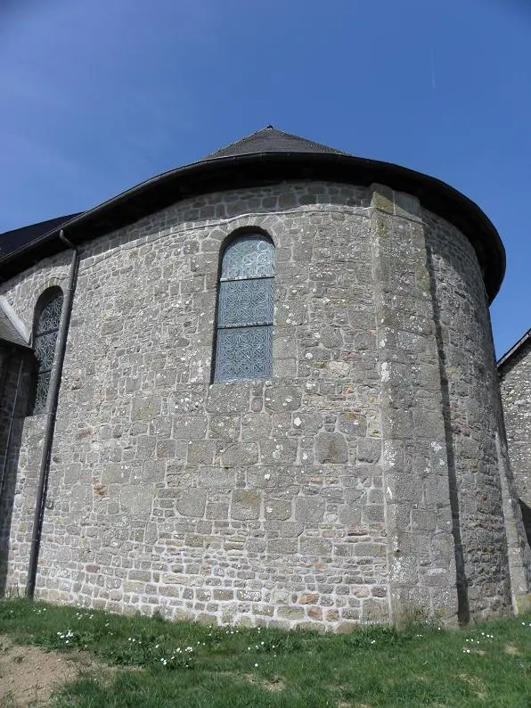Saint-Sauveur-des-Landes (35) Église Saint-Sauveur - Extérieur - 11