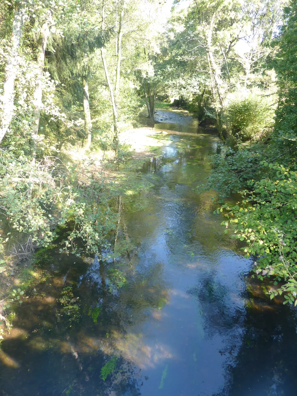 Lopérec 19 La Douffine à Pont-Réal (limite entre Lopérec et Saint-Ségal)