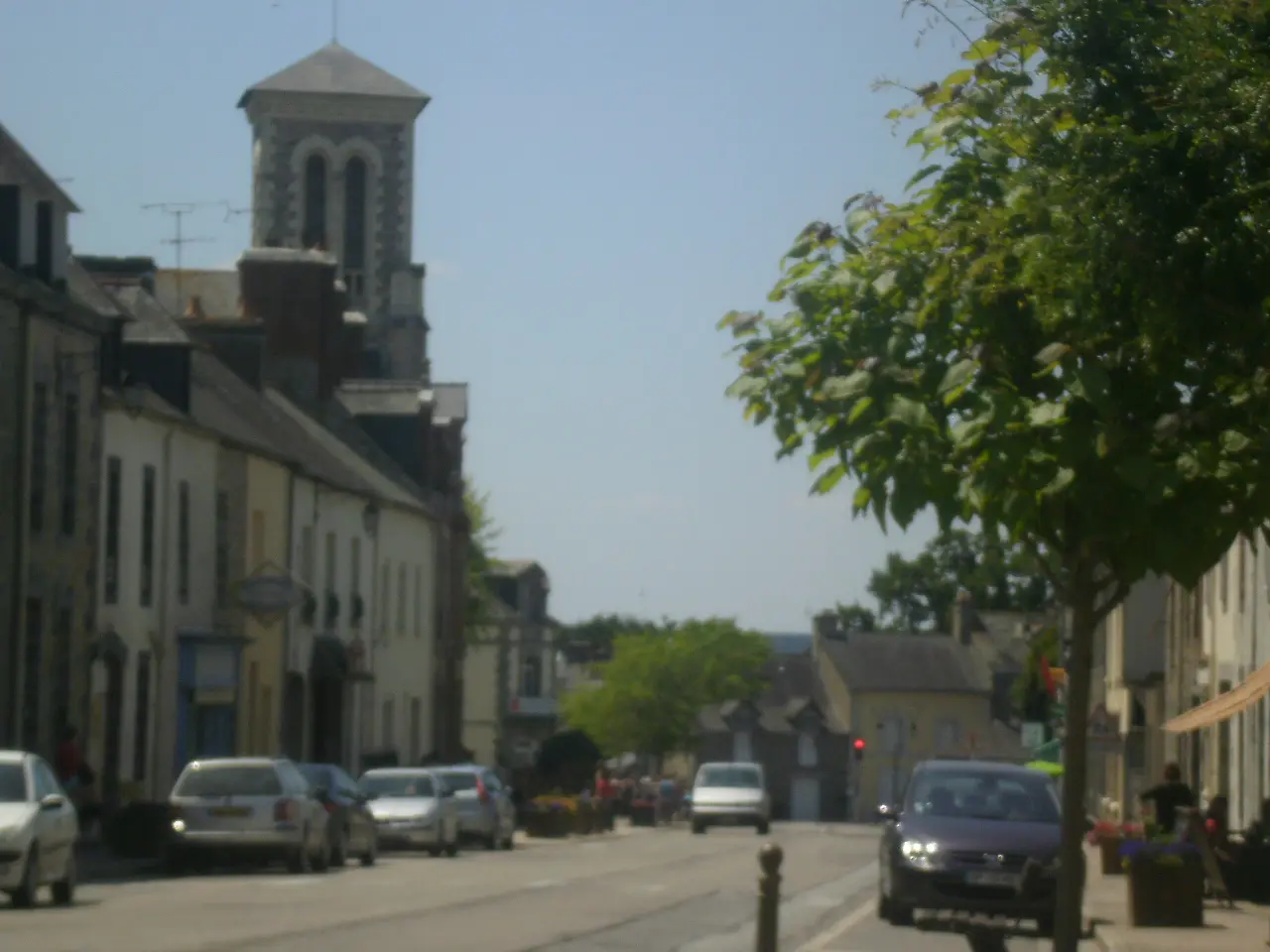 Rue Onffroy de la Rosière à Sixt-sur-Aff