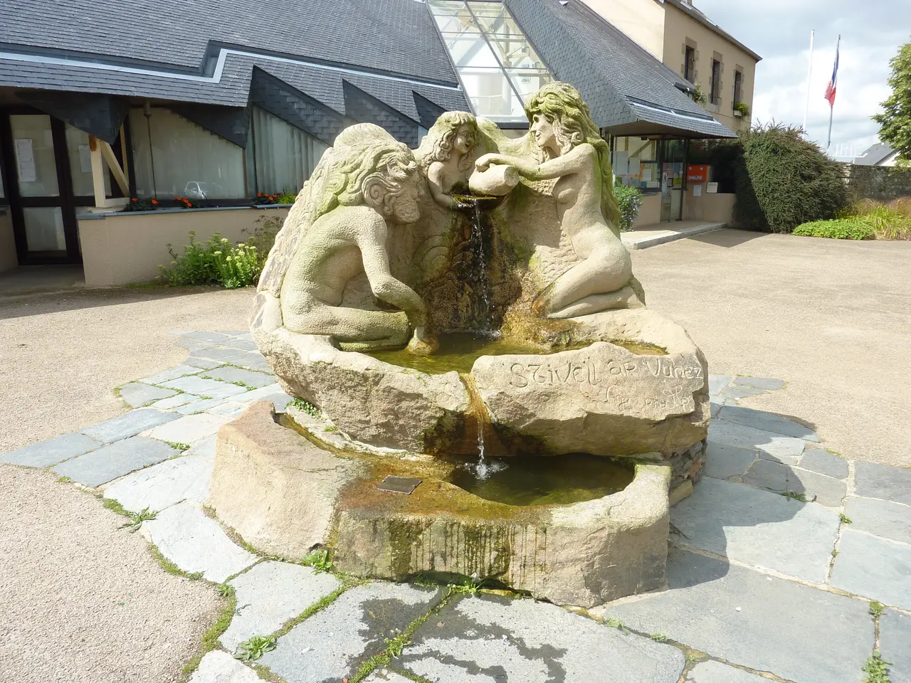 Taulé 2 La fontaine Stivell ar Vuhez