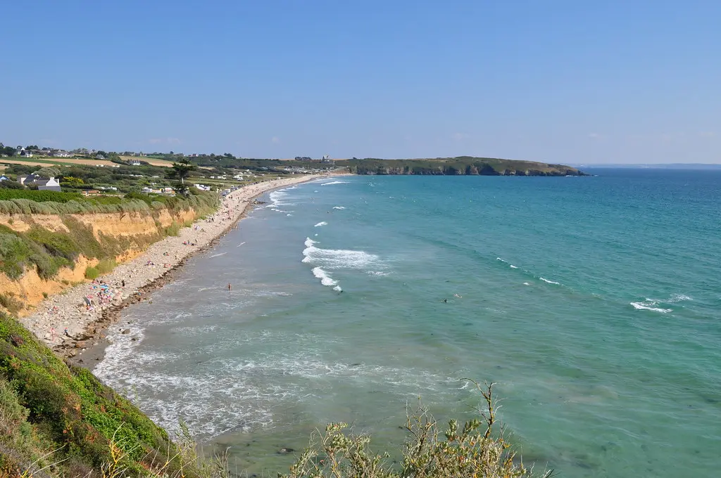 La plage de Telgruc-Sur-Mer
