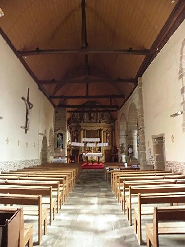 Vieux-Vy-sur-Couesnon (35) Église Saint-Germain - Intérieur - 01