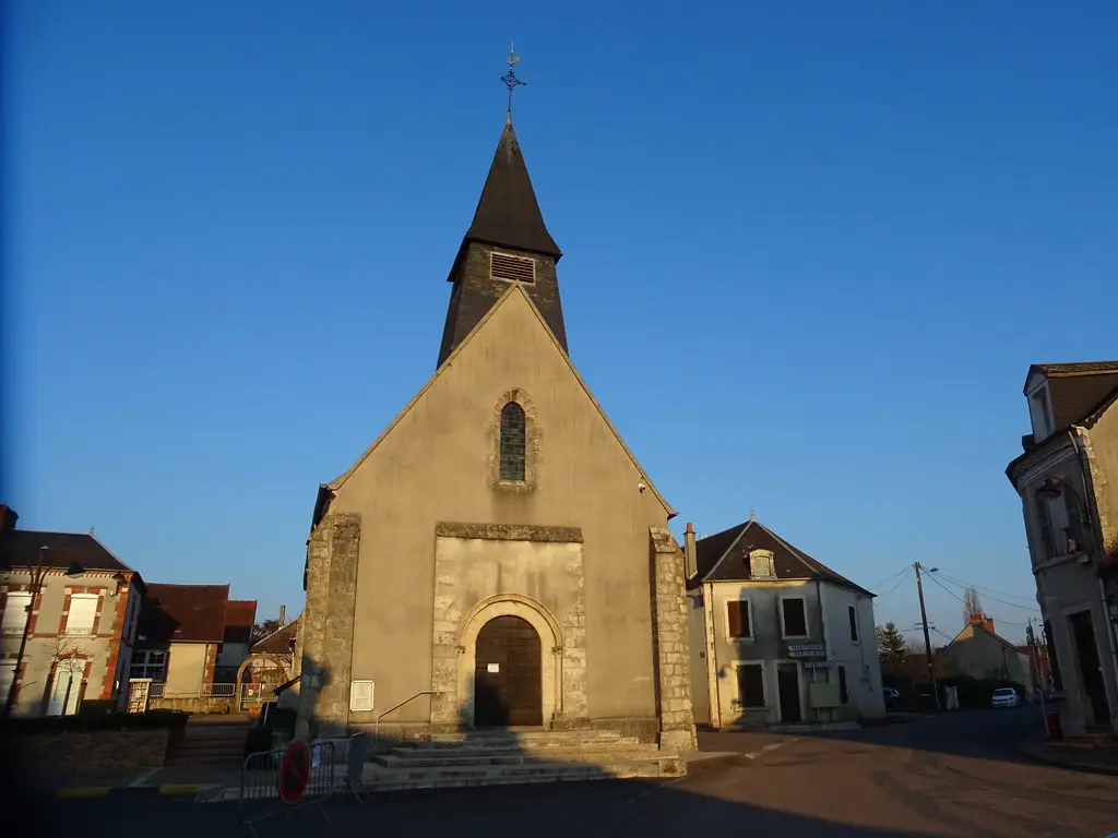 Eglise Saint-Sulpice, Allogny, Cher
