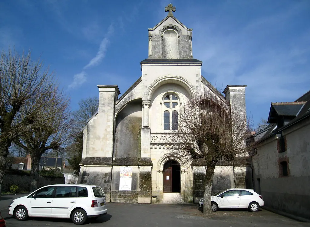 L'église Saint-Maurice, Artannes-sur-Indres, France