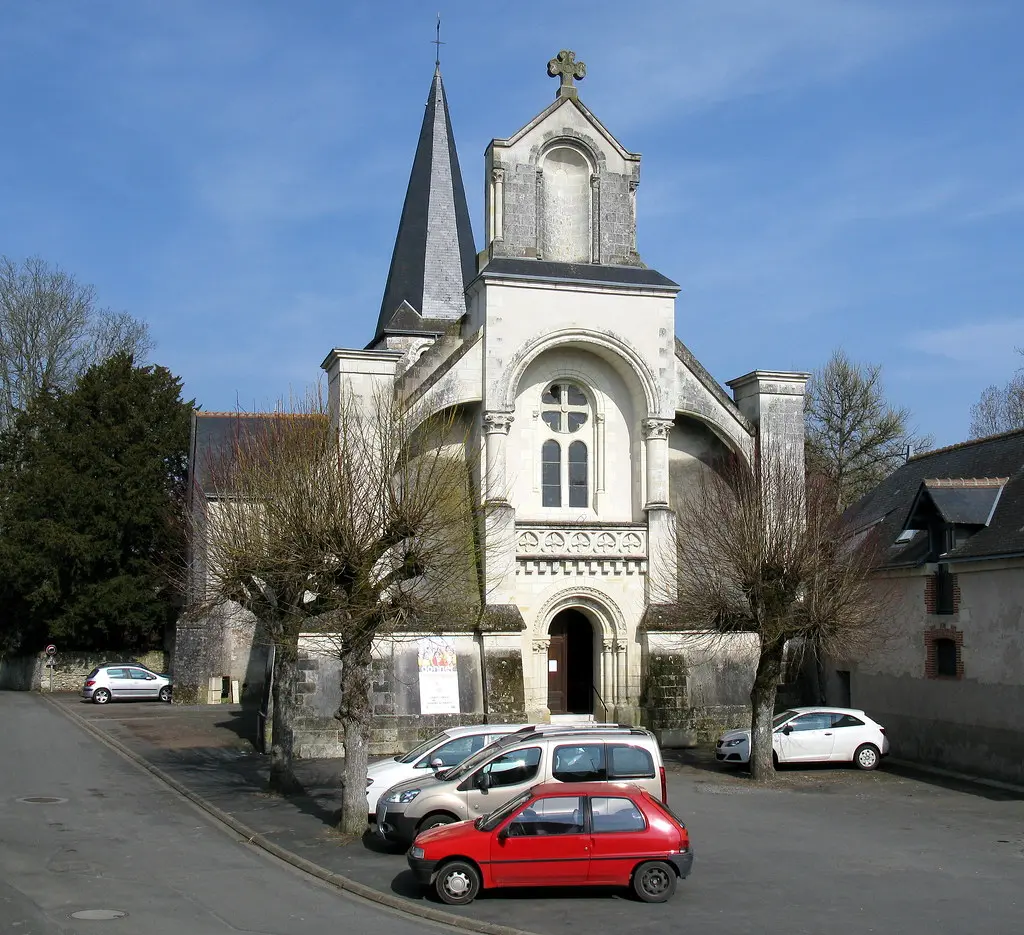 L'église Saint-Maurice, Artannes-sur-Indres, France