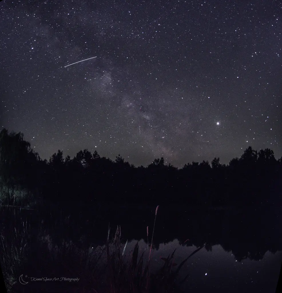 Milky Way Bouzy La Forêt, France
