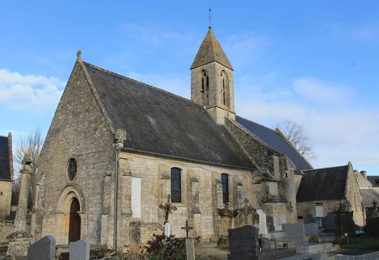 Saint-Gabriel-Brécy église Saint-Thomas-de-Cantorbery