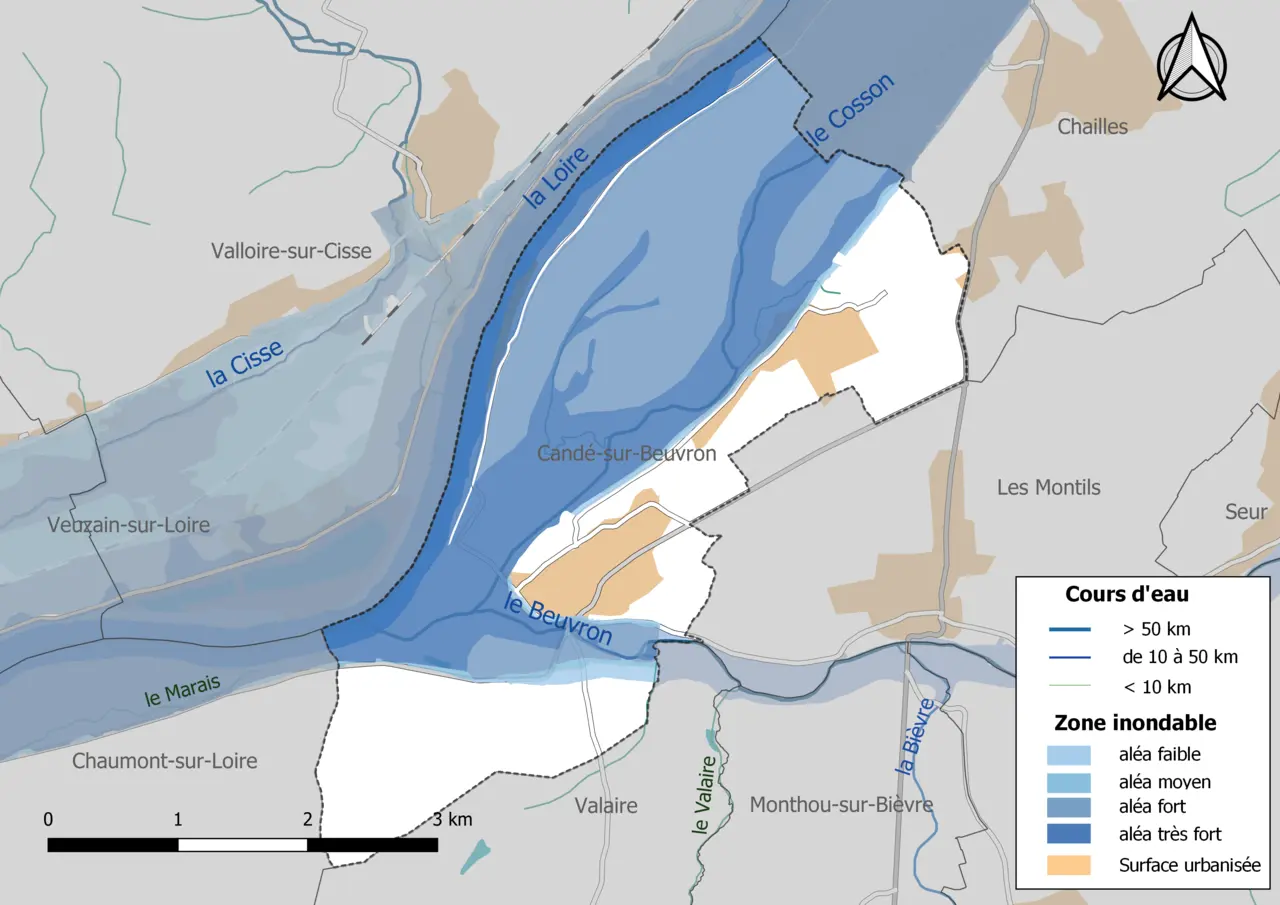 41029-Candé-sur-Beuvron-Zone inondable