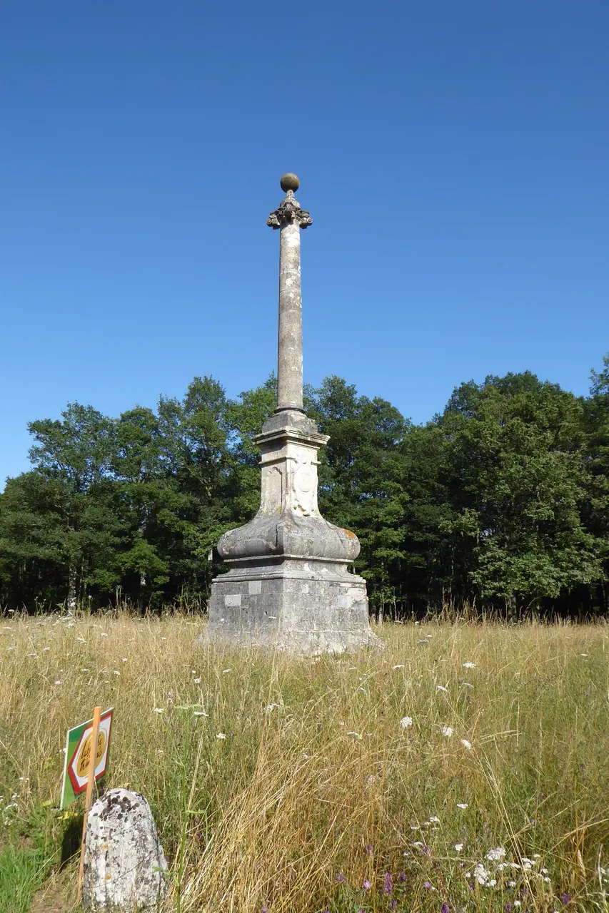 Pyramide rond du Roi forêt Châteauneuf-en-Thymerais Thimert-Gâtelles Saint-Maixme-Hauterive Eure-et-Loir France