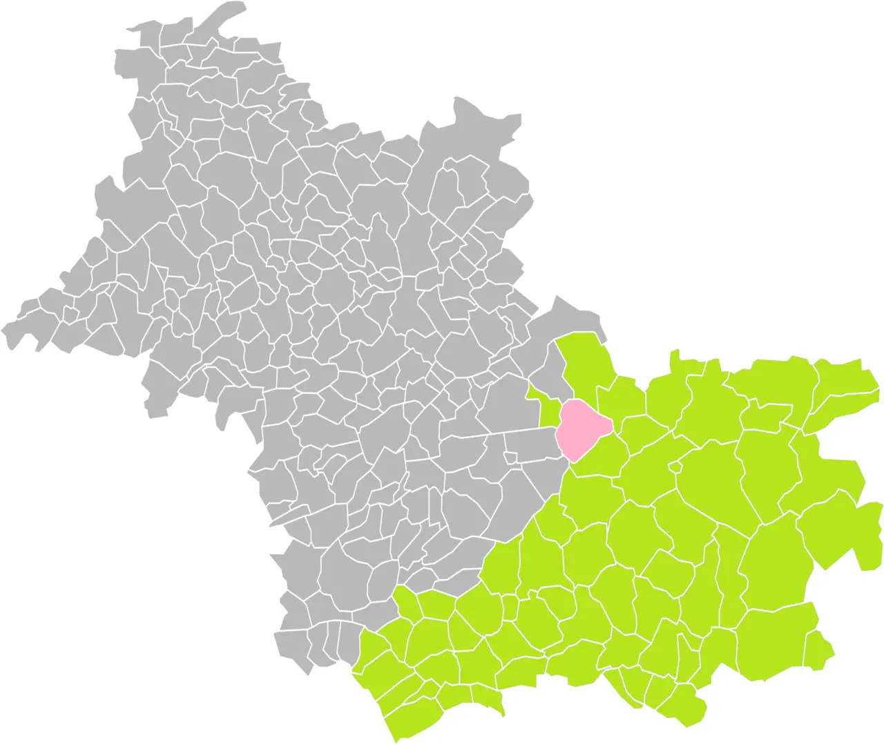 Dhuizon dans son Arrondissement
