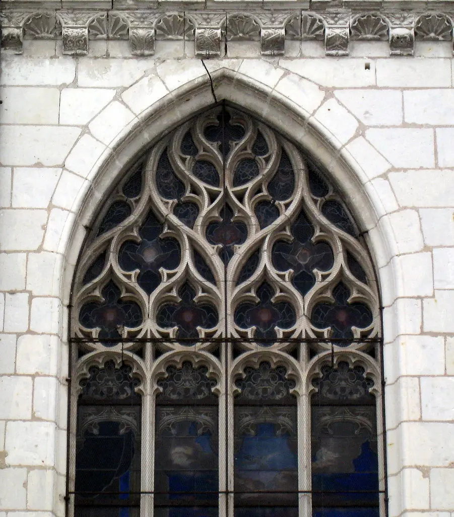 L'église Saint-Eulalie, Genillé, Indre-et-Loire, France