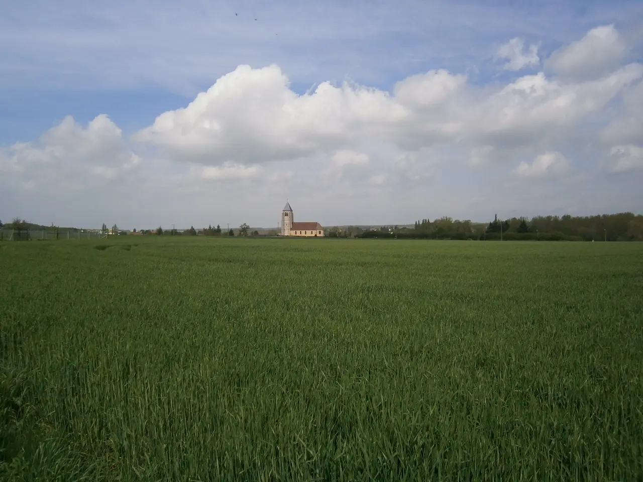 Hanches (28) - L'église du Paty
