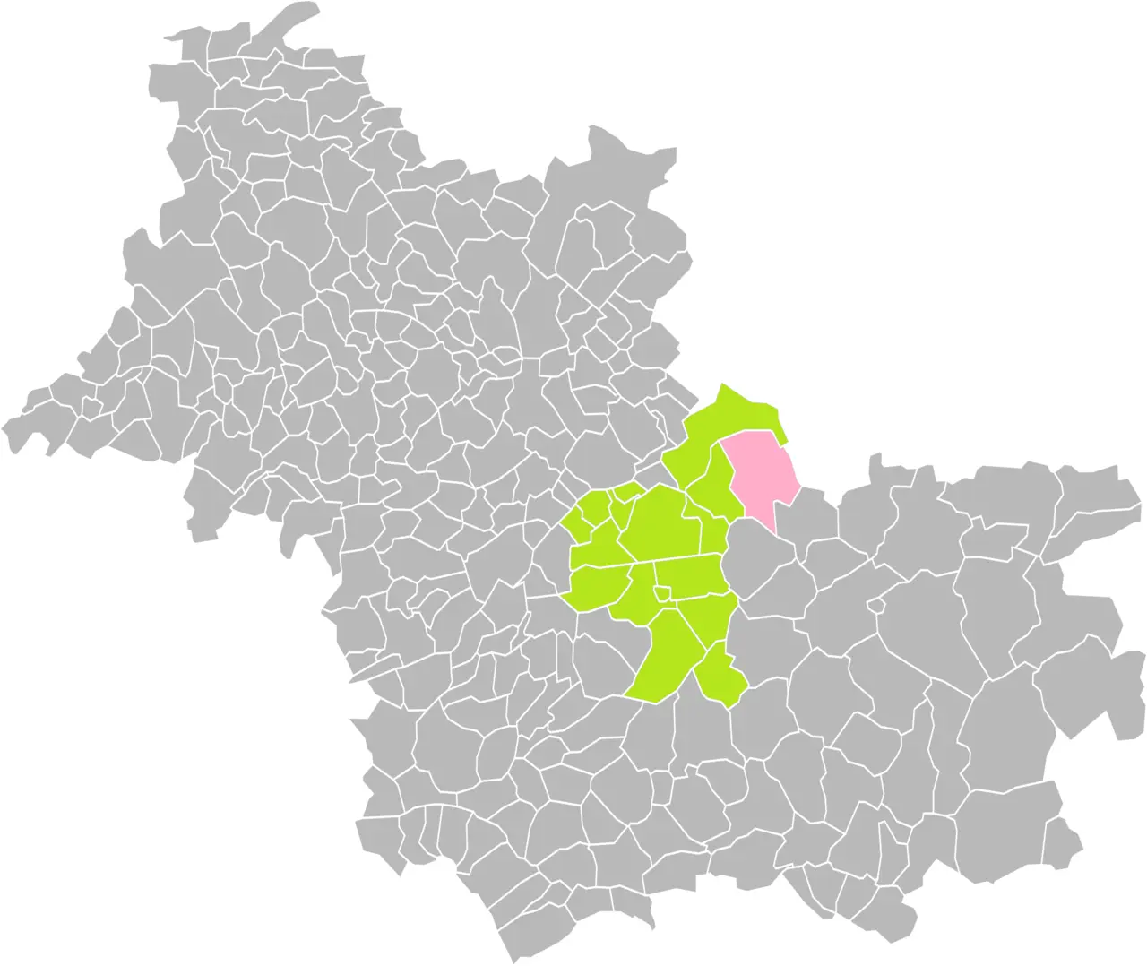 La Ferté-Saint-Cyr dans sa Communauté de Communes