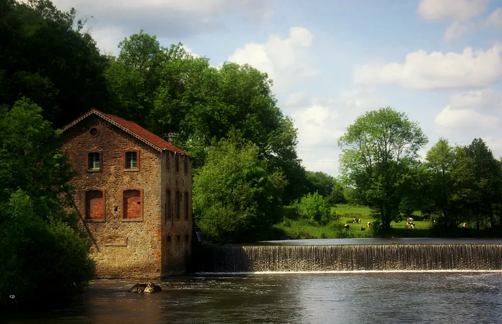 Sur les bords de la Mayenne...