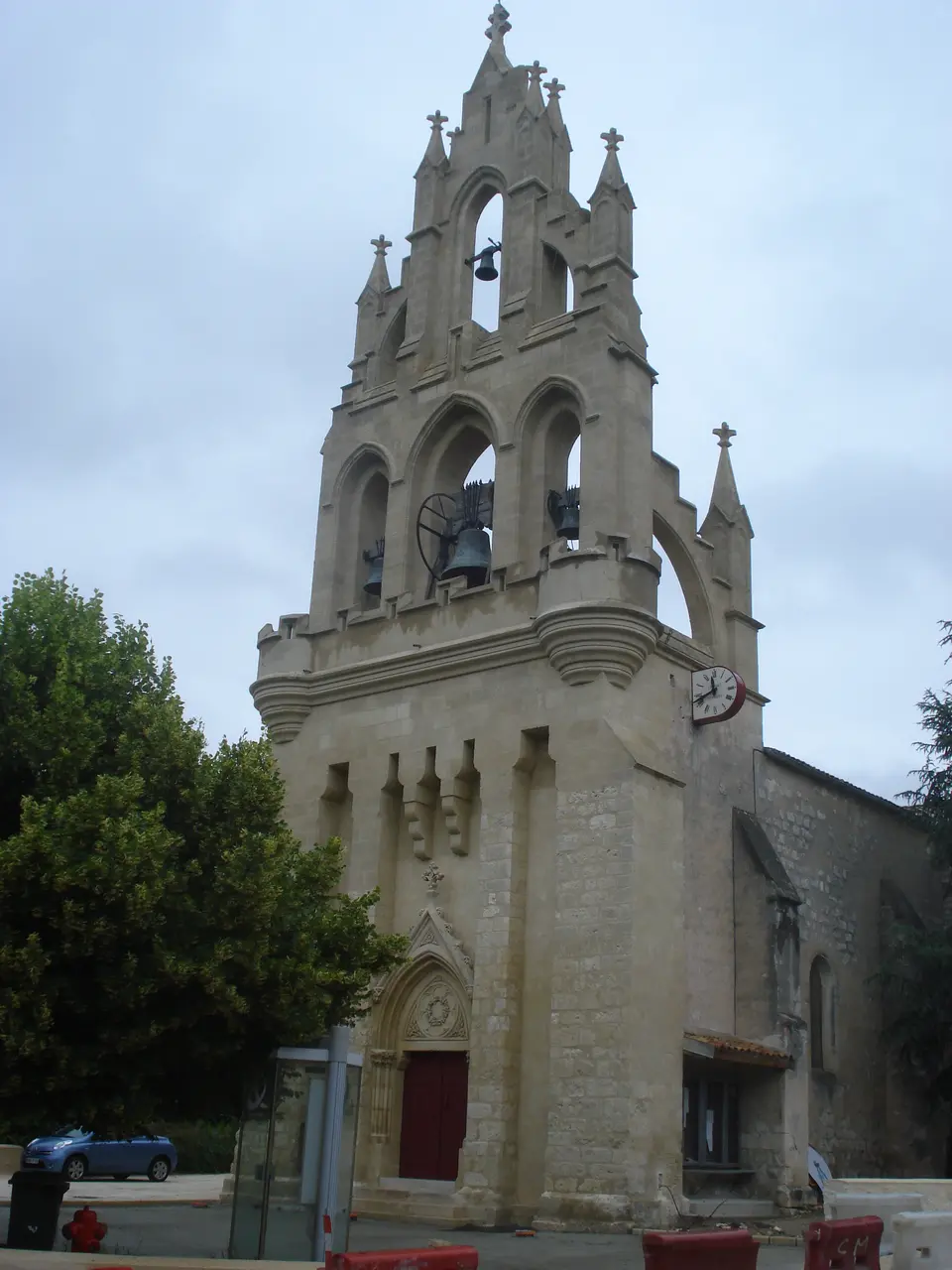 Les Lèves (Gironde, Fr), l'église