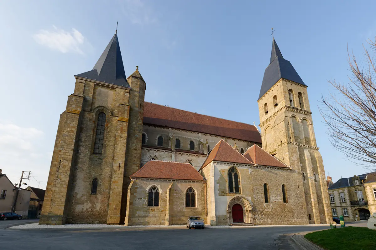 Levroux Collegiale Saint Sylvain sud 20120320