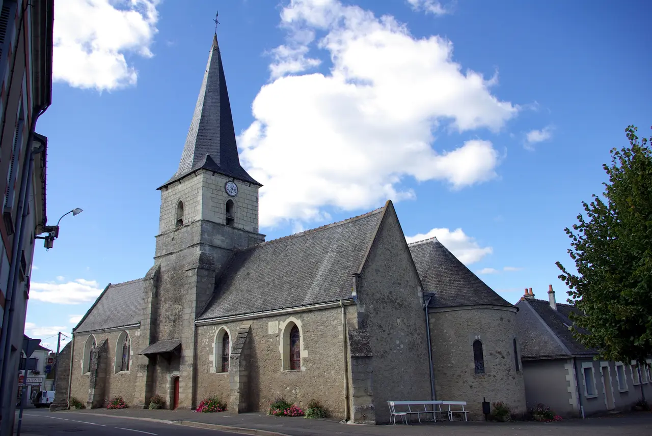 Église Saint-Martin, Lignières-de-Touraine 1