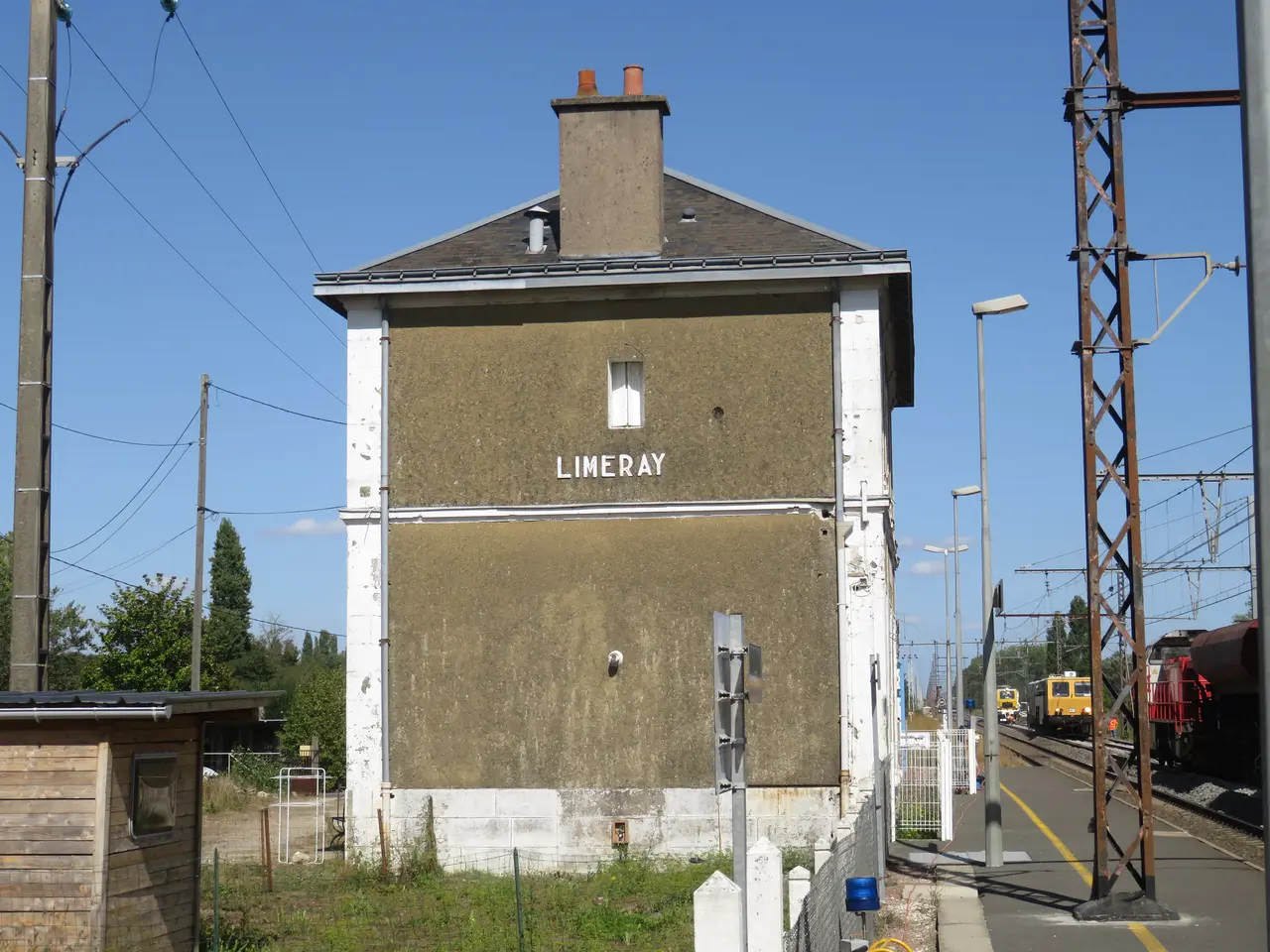 Gare SNCF - Limeray, août 2018