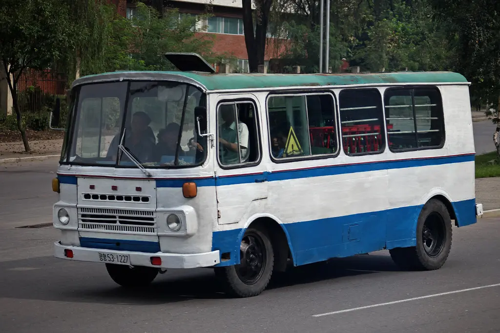 North Korea - Bus or Lorry?