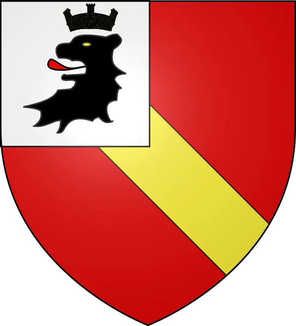 Blason ville fr Maintenon (Eure et Loir)