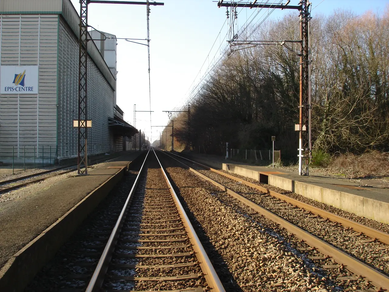 Gare de Montierchaume (36) - Quais et voies