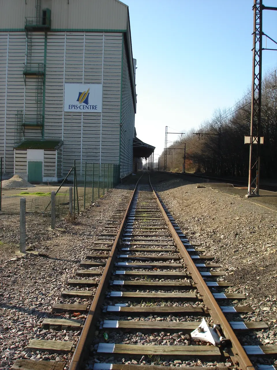 Gare de Montierchaume (36) - Voie de la coopérative