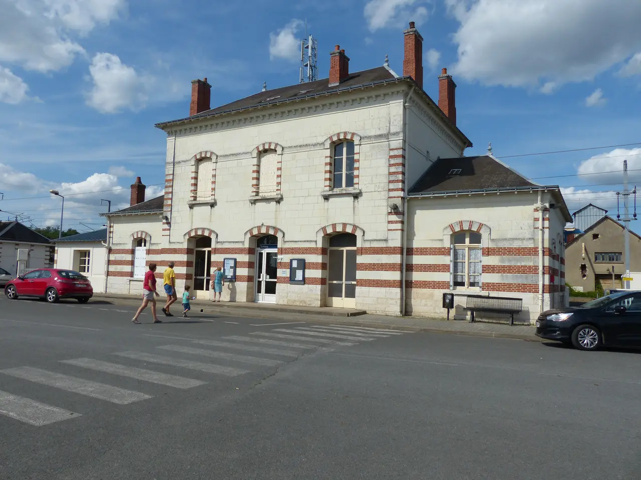 Gare SNCF de Saint Aignan-Noyers sur Cher 41-Loir et Cher (état 2014)