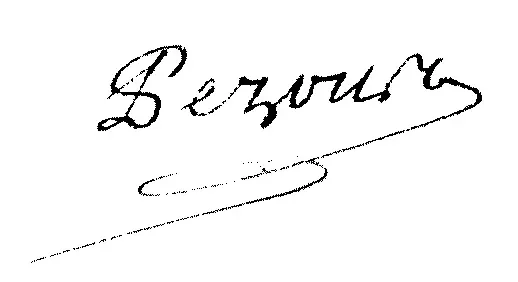 Signature de Jean-Pierre Pezous