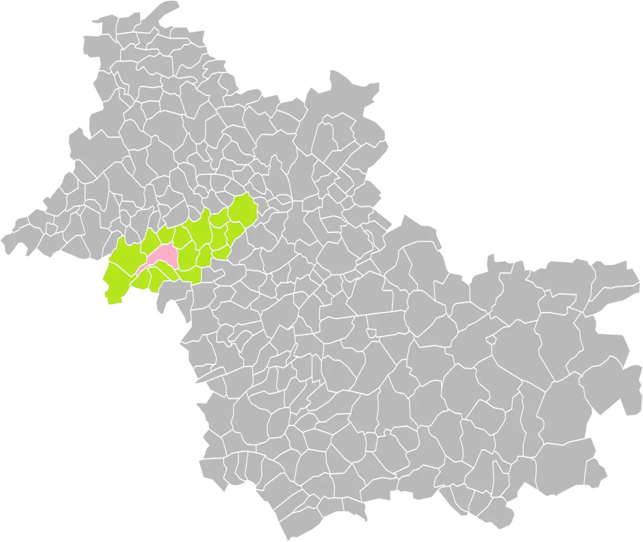 Saint-Amand-Longpré dans son Intercommunalité