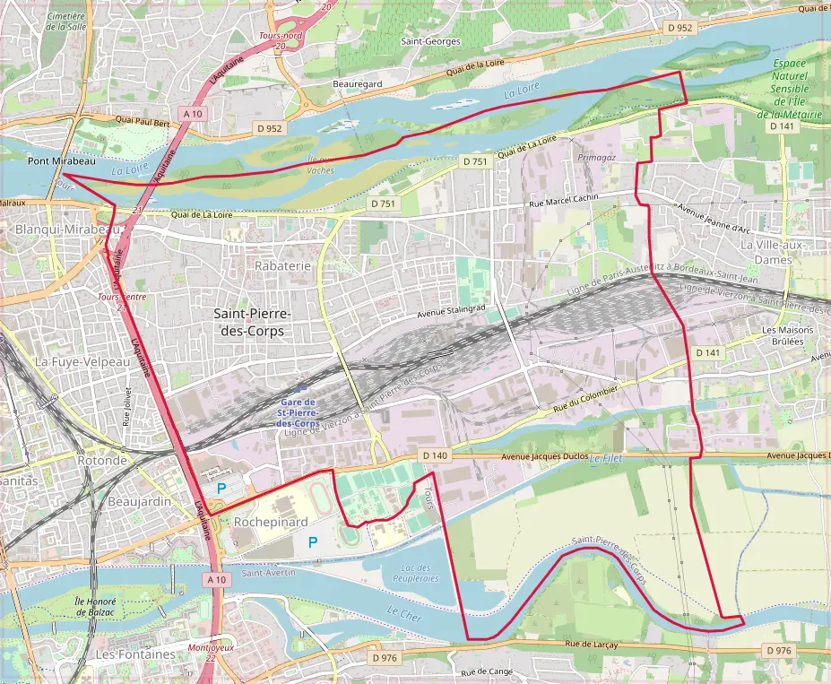 Saint-Pierre-des-Corps OSM 01